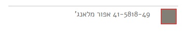 תיק מרטיני 41-5818 צבעים