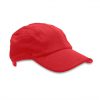 הדפסה על כובע דרייפיט מצחיה דגם פרנק YB2220 אדום ממותג