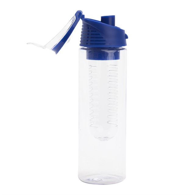 הדפסה על בקבוק ממותג דגם סמוטי צבע כחול