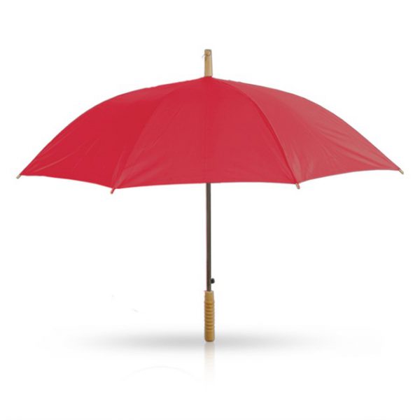 הדפסה על מטריה דגם סטרונג צבע אדום