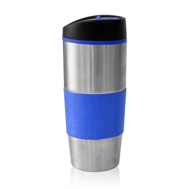 הדפסה על כוס תרמית מעוצבת דגם מאלאם כחול
